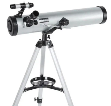 Телескоп дзеркальний астрономічний зі штативом Telescop F70076 348 х 76 мм