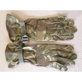 Військові тактичні рукавиці шкіряні камуфляж 6 Великобританія