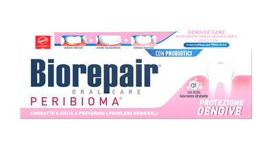 Зубная паста Biorepair Oral Care Peribioma Protezione Gengive Защита десен 60 мл