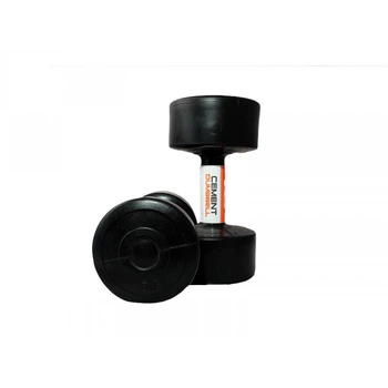 Гантели пластиковые пара LiveUp CEMENT DUMBELL (LS2003-5)