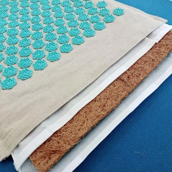 Масажний килимок аплікатор Кузнєцова MSGDS01, блакитний