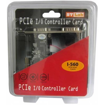 Контроллер ST-Lab RS232 (COM) 2 ch Exar XR17V352, PCI-E (I-560)