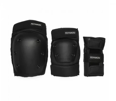 Защита Feiyaaosi Professional Black XL (до 110 кг)
