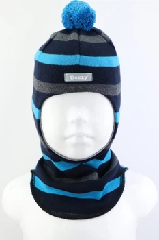 Шапка-шлем демисезонная для мальчика Beezy 1512-38-22 Пол р. 4 (от 56 см)