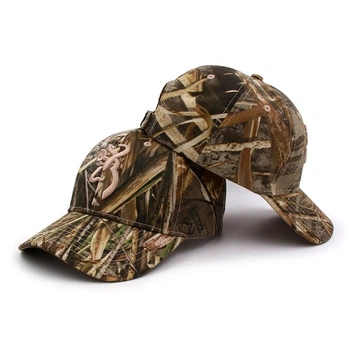 Кепка бейсболка для охоты и рыбалки Browning Realtree MAX-5 Расцветка Камыш (MAX-5)