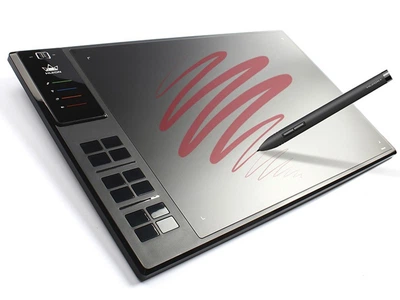 Графический планшет Giano WH1409 для рисования USB стилус 8192 уровня Черный (1011-098-00)