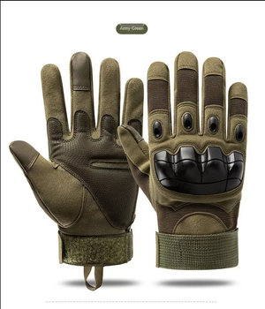 Тактические перчатки с карбоновыми вставками розмер XL