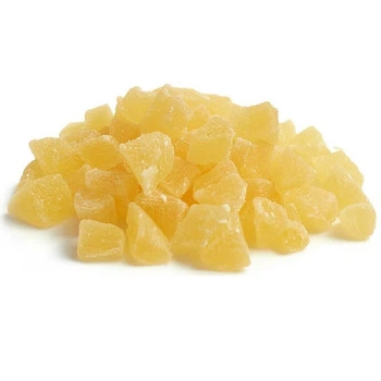 Ананас цукаты кубики упаковка 1 кг тм Amanti