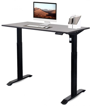 Компьютерный стол с регулируемой высотой Hi-tech 120x60 | Brown