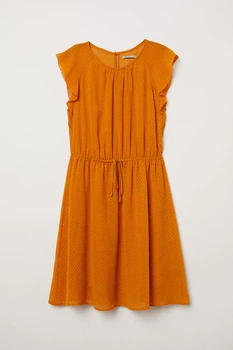 Платье H&M 32 оранжевый 7046372808