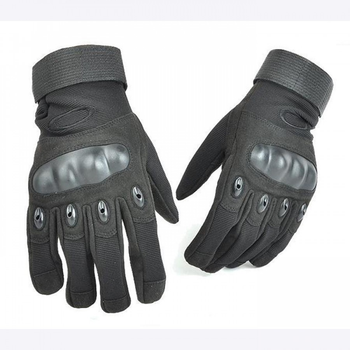 Перчатки тактические с закрытыми пальцами XL Черные