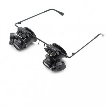 Ювелірні окуляри MAGNIFIER 9892A-II Led 20x