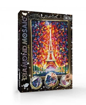 Алмазная мозаика Diamond mosaic Города. Париж, 20х30см, Danko Toys (DM-03-07)