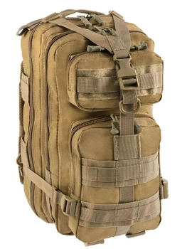 Військовий тактичний штурмовий рюкзак Badger Outdoor Recon Assault 25 л Койот