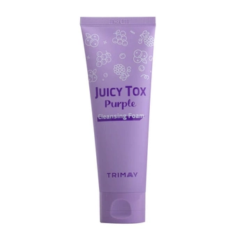 Фруктовая пенка для умывания Trimay Juicy Tox Purple Cleansing Foam 120 мл