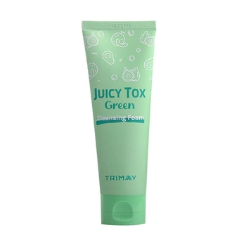 Фруктовая пенка для умывания Trimay Juicy Tox Green Cleansing Foam 120 мл