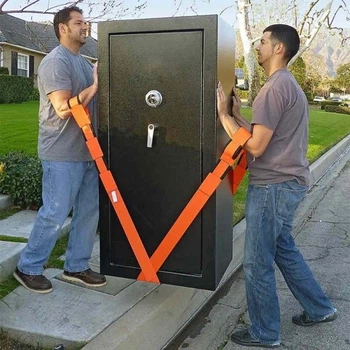 Ремни для переноски мебели Carry Furnishings Easier,такелажные ремни 2 шт по 2.5 м