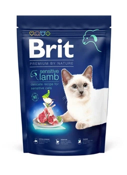 Сухой корм Brit Premium by Nature Cat Sensitive с чувствительным пищеварением 1.5 кг