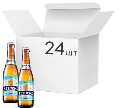 Sezoens Blond світле фільтроване 0,33 л × 24