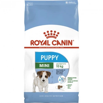 Корм для собак Royal Canin MINI PUPPY для щенков мелких пород от 2 до 10 месяцев 8 кг