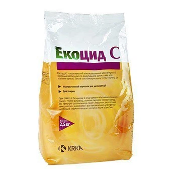 Экоцид-С дезинфектант КRКА, Словения 2,5 кг