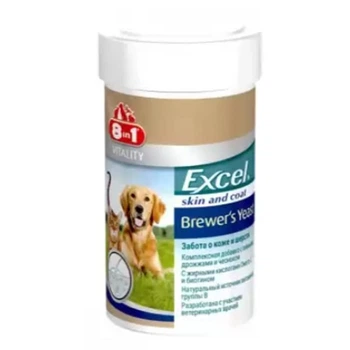 8 in 1 Brewers Yeast Excel - Пивные дрожжи для кошек и собак 260 таблеток