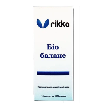 Биостартер Rikka «Био Баланс» (Живые бактерии для аквариума)