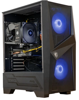 Персональный компьютер COBRA (A36.16.H1S4.165S.6441); AMD Ryzen 5 3600 (3.6 - 4.2 ГГц) / ОЗУ 16 ГБ / HDD 1 ТБ + SSD 480 ГБ / NVIDIA GeForce GTX 1650 Super 4 ГБ / без ОП / LAN / Ubuntu / черный