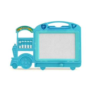 Доска для рисования магнитная Паровозик голубая MiC (606) (55295)