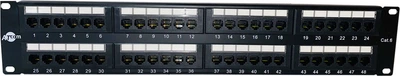 Патч-панель Atcom 48xRJ-45 19" 2U 48 портов CAT6 UTP (P6048)