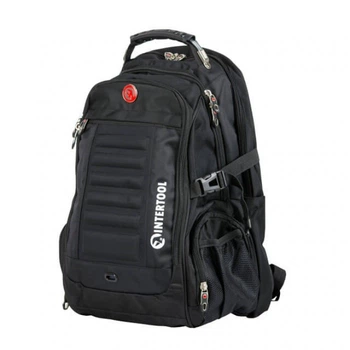 Рюкзак Intertool 3 відділення 20 л, Black