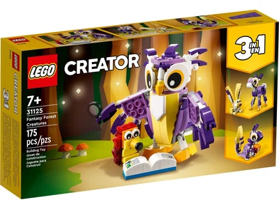 Конструктор Lego Creator 3-in-1 Фантастичні лісові істоти 175 деталей (31125)