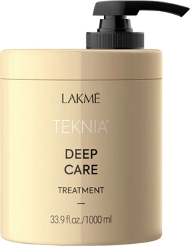 Відновлююча маска для пошкодженого волосся Lakme Teknia Deep Care Treatment 1000 мл (8429421447317)