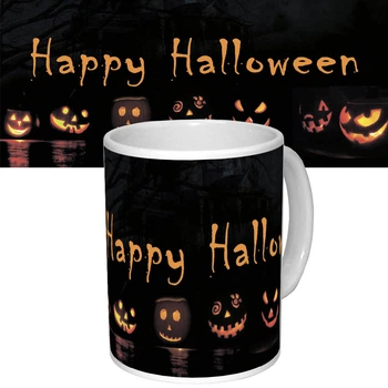 Чашка з принтом 63604 Happy Happy Halloween Гарбузи 3637327