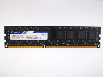 Оперативная память Timetec DDR3L 8GB 1600MHz (75TT16NUL2R8-8G) Б/У