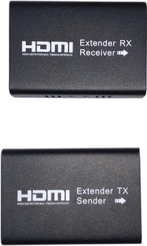 Удлинитель HDMI сигнала Atcom HDMI extender по витой паре до 120 м (14157)
