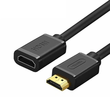 Удлинитель HDMI (папа) - HDMI (мама) VEGGIEG HF-1 1m, v2.0, OD-7.0mm
