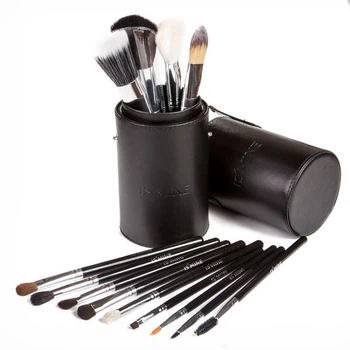 Профессиональный набор кистей для макияжа 13 шт - Make Up Me TUBE-13 Черный - TUBE-13-3