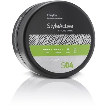 Воск для укладки волос средней фиксации с матовым эффектом Erayba Clay Wax S04 90 мл
