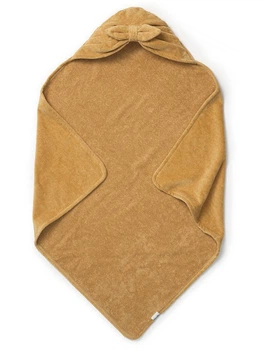 Дитячий рушник з кутиком Elodie Details Gold Bow 80х80 см.