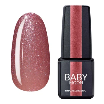 Гель лак Baby Moon Dance Diamond Gel polish №003 рожевий приглушений з шиммером 6 мл ( 5908254001567 )