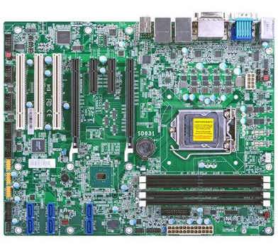 Материнская плата DFI SD631 (s1151, Intel Q170, 2xPCIe 3.0 x16), б/в