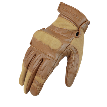 Тактические кевларовые перчатки Condor KEVLAR - TACTICAL GLOVE HK220 Medium, Тан (Tan)