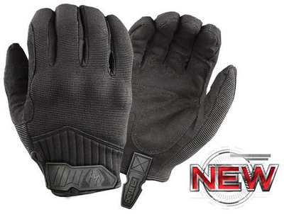 Тактические перчатки Damascus Unlined Hybrid Duty Gloves ATX-65 Large, Чорний