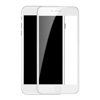Защитное стекло 5D King Kong для iPhone SE 2022/2020/8/7 с защитной сеткой на динамик, White