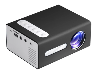 Бытовой светодиодный проектор Led Projector T300 Чёрный