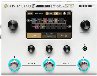 Гитарный процессор Hotone Audio Ampero II Stomp