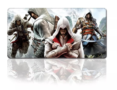 Геймерский коврик, игровая поверхность Primo Assassin Mix 40х90см Primo белый|серый