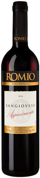 Вино Romio Sangiovese Appassimento Rubicone IGT червоне напівсухе 0.75 л 13.5% (8008530049966)