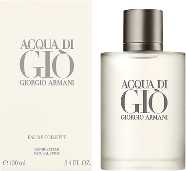 Туалетна вода для чоловіків Giorgio Armani Acqua Di Gio 100 мл (3360372058878)